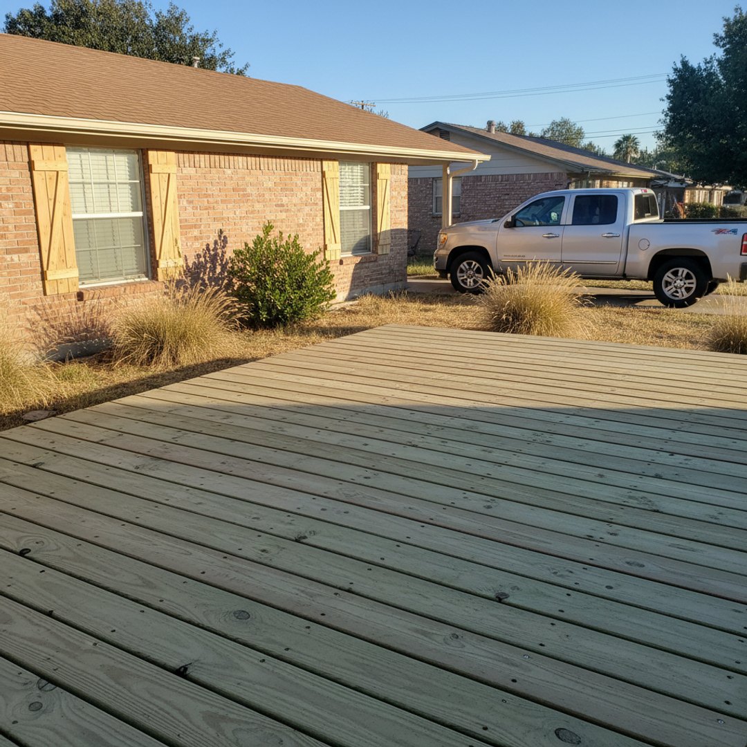 Omega Deck Company completed project