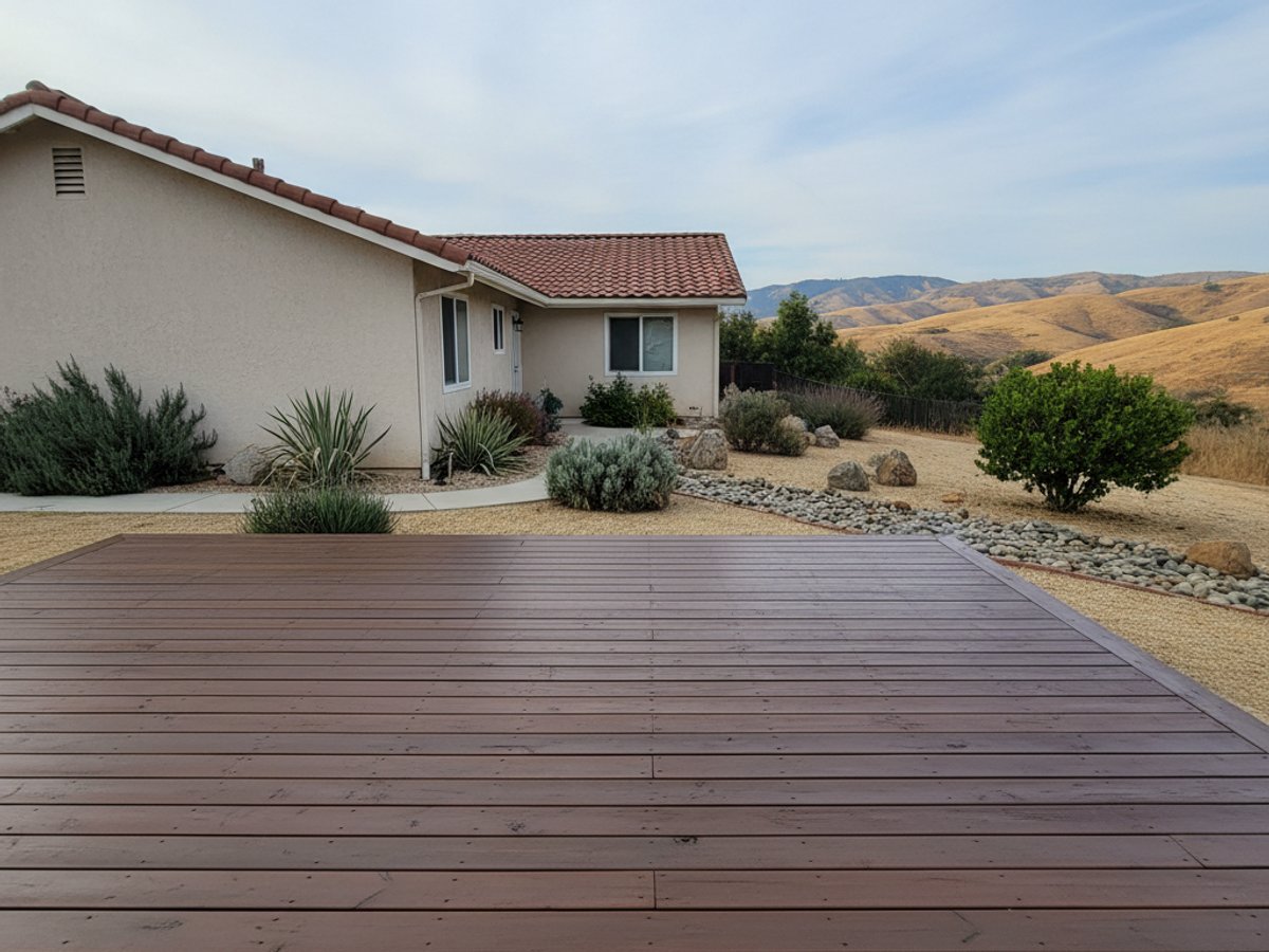 Deck Replacement completed by Omega Deck Company in Rancho Cordova, CA