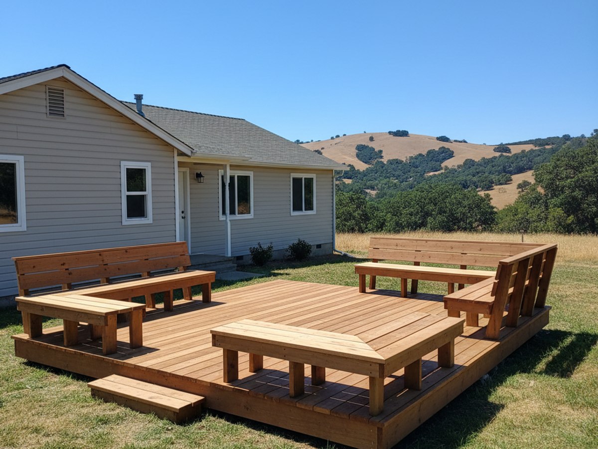 Pergolas & Shade Structures completed by Omega Deck Company in Lincoln, CA