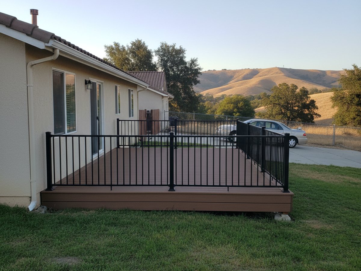 Deck Repair completed by Omega Deck Company in Elk Grove, CA