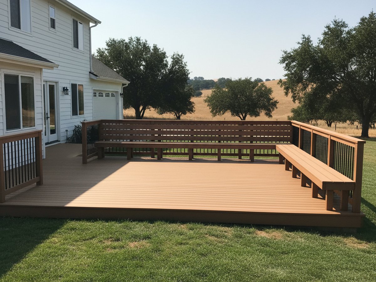Deck Demolition & Removal completed by Omega Deck Company in Woodland, CA